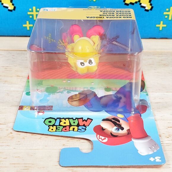 Jakks Pacific Super Mario Red Koopa Troopa 2.5" World of Nintendo Collectible - Picture 8 of 9
